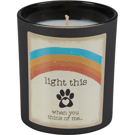Light This Think Of Me Jar Candle - Soy Wax, Glass, Cotton
