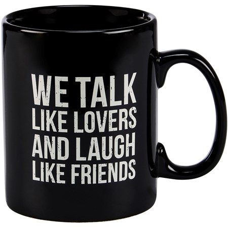 Lovers And Friends Mug - Stoneware