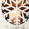 Large Snowflakes Lantern Set - Metal
