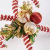 Candy Cane Napkin Ring - Plastic, Wire