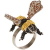 Bee Napkin Ring - Metal, Wire, Beads