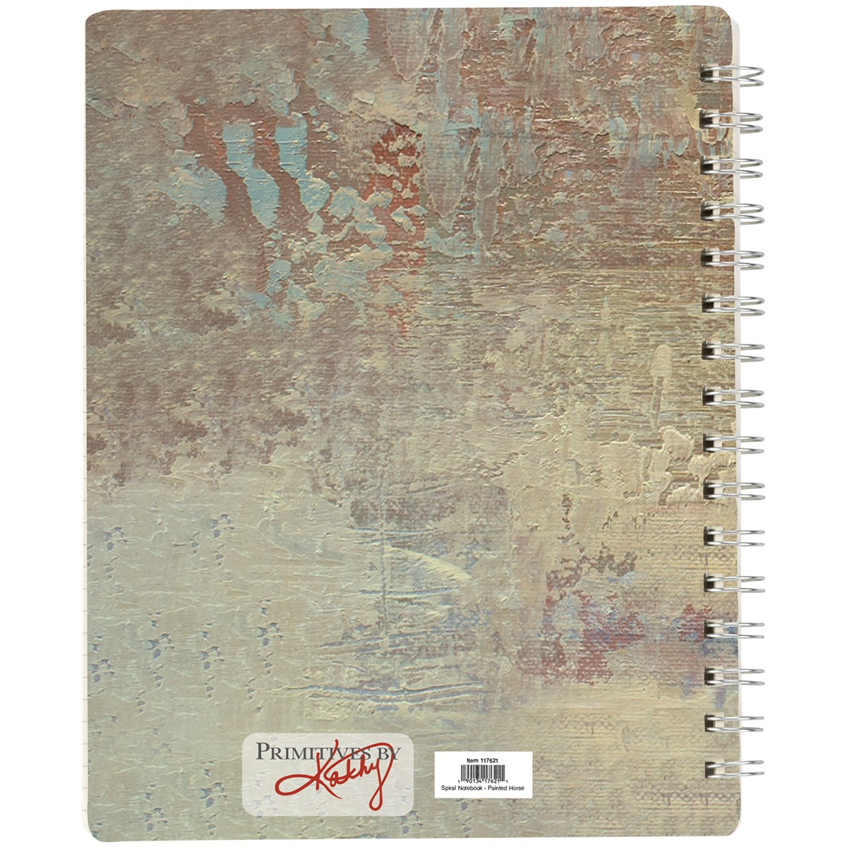 Painted Horse Spiral Notebook - Paper, Metal