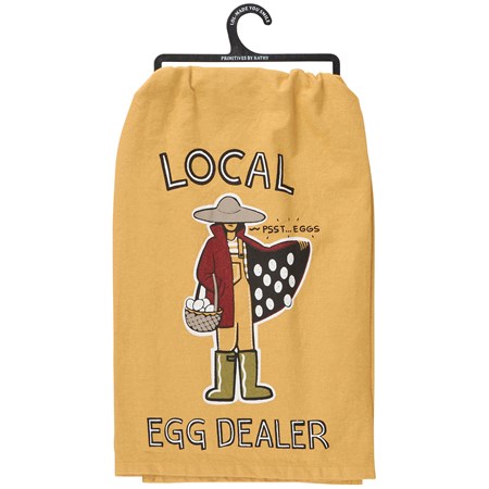 Local Egg Dealer Kitchen Towel - Cotton
