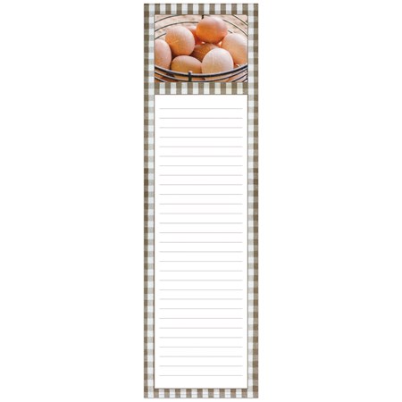 Eggs List Pad - Paper, Magnet