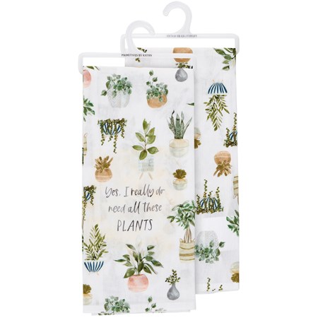 Need Plants Kitchen Towel - Cotton
