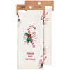 Sweet But Twisted Kitchen Towel - Cotton, Linen