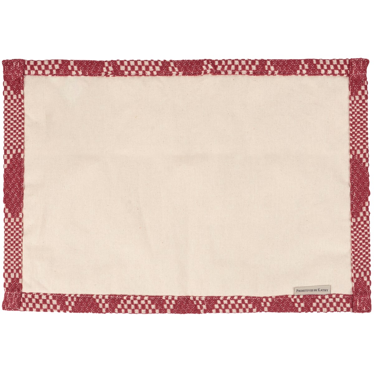 Red Stars Placemat Set - Cotton