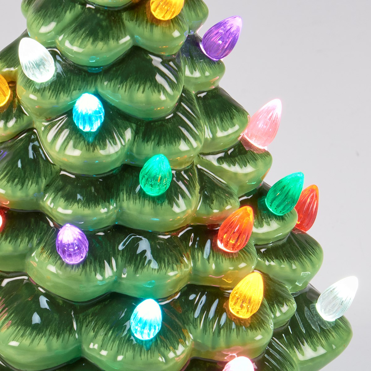 Lighted Ceramic Tree - Ceramic, Lights, Plastic