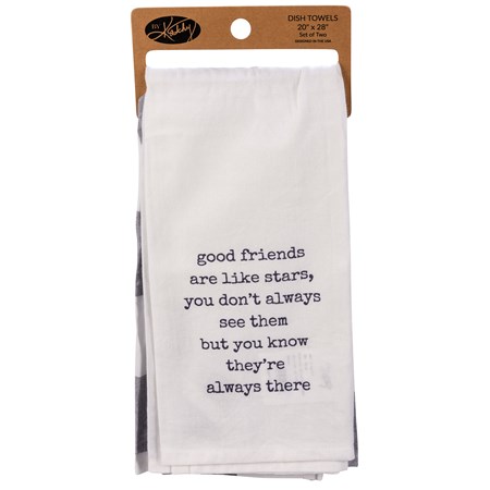 Good Friends Kitchen Towel Set - Cotton