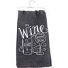Wine Is Always A Good Idea Kitchen Towel - Cotton