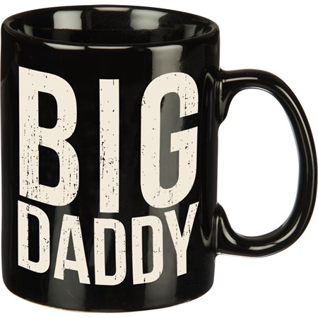 Mug - Big Daddy - 20 oz., 5.25" x 3.50" x 4.50" - Stoneware