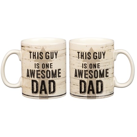 Mug - This Guy Is One Awesome Dad - 20 oz. - Stoneware