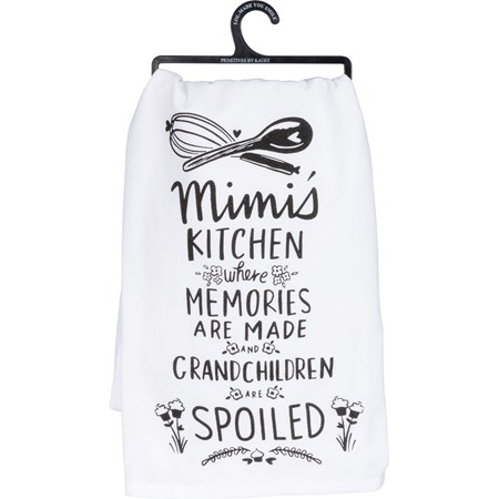 Mimi's Kitchen Where Memories Kitchen Towel - Cotton 