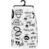 You Drink Too Much, A Friend Kitchen Towel - Cotton