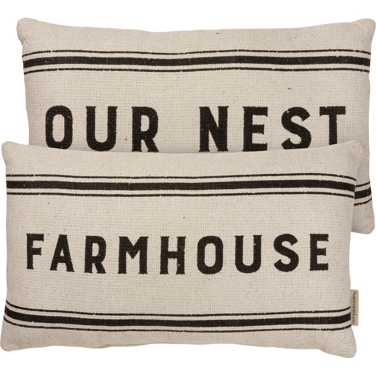 Farmhouse Our Nest Pillow - Cotton, Zipper