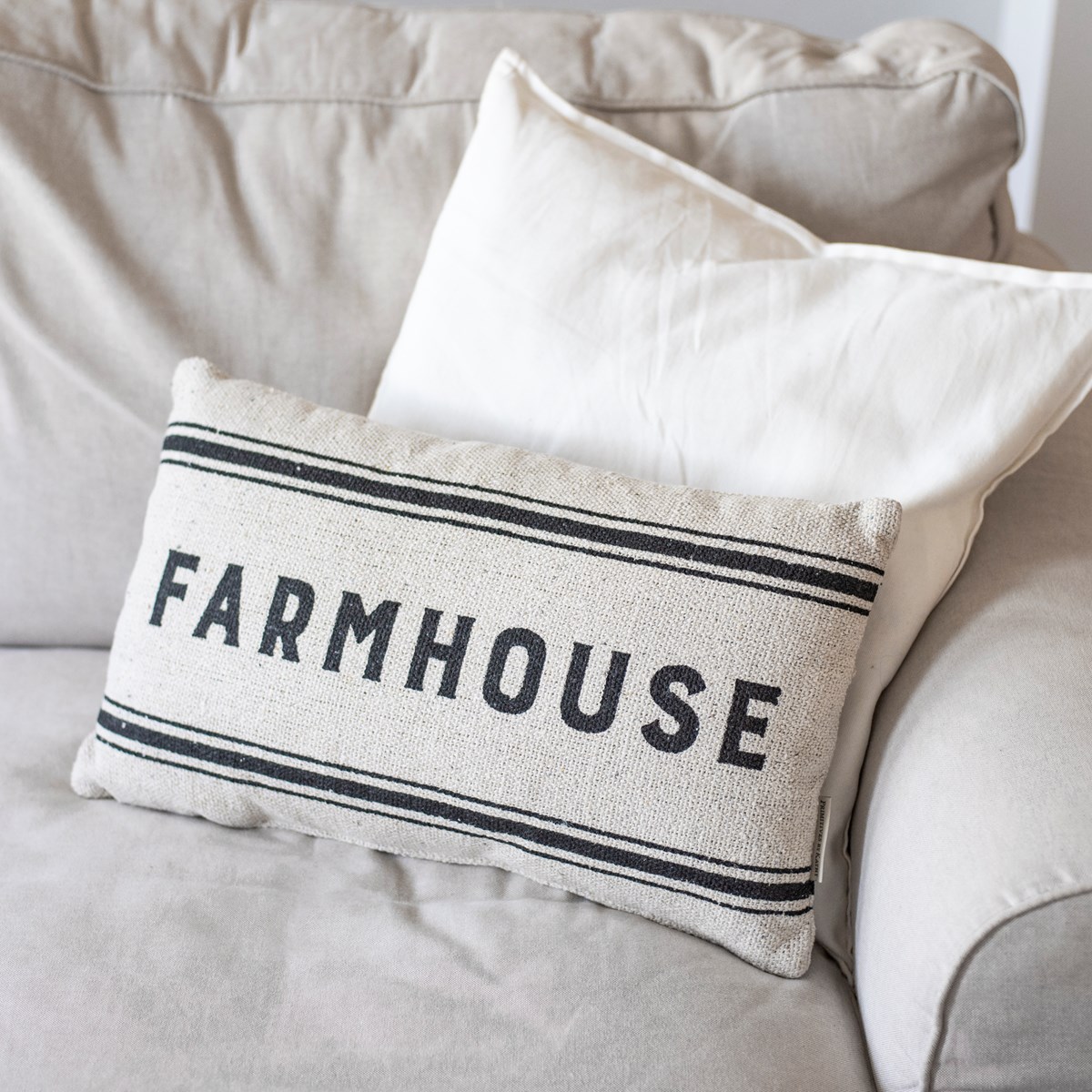 Farmhouse Our Nest Pillow - Cotton, Zipper