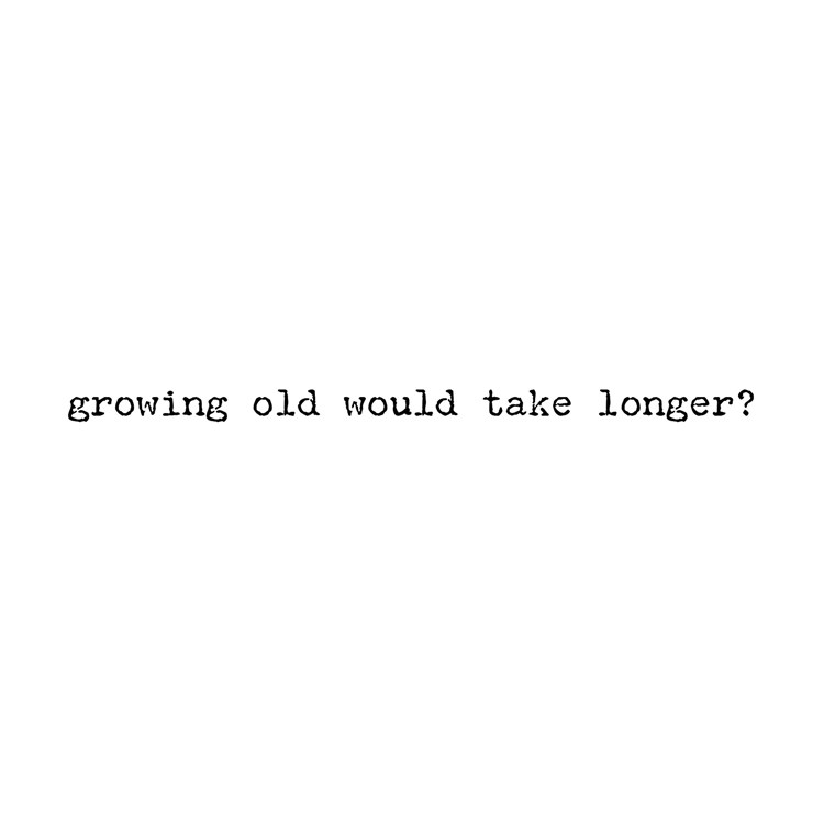 Growing Old Greeting Card - Paper