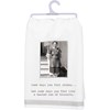 A Busted Can Of Biscuits Kitchen Towel - Cotton, Ribbon