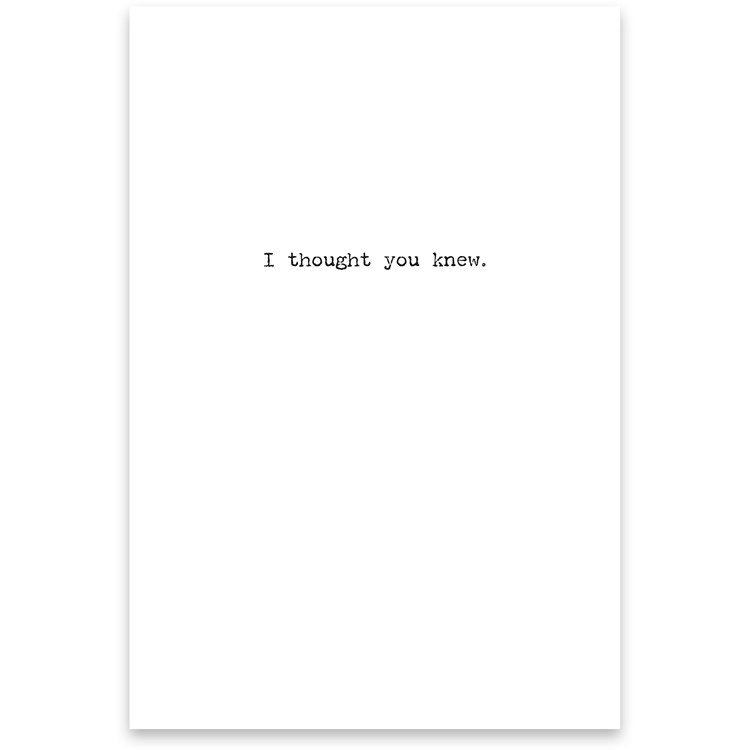 Sorry I Called You Old Greeting Card - Paper