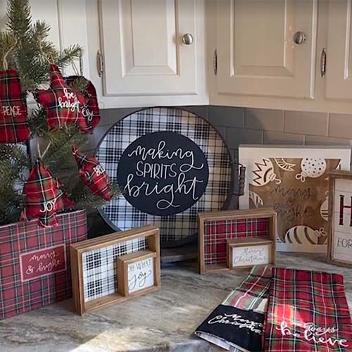Christmas Plaid Collection by Phil Chapman
