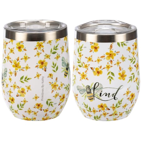 Kind Wine Tumbler - Stainless Steel, Plastic