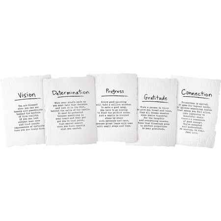 Vision Word Print Set - Paper