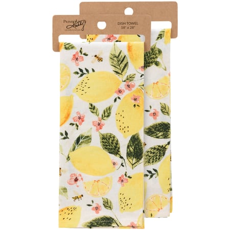 Lemon Kitchen Towel - Cotton