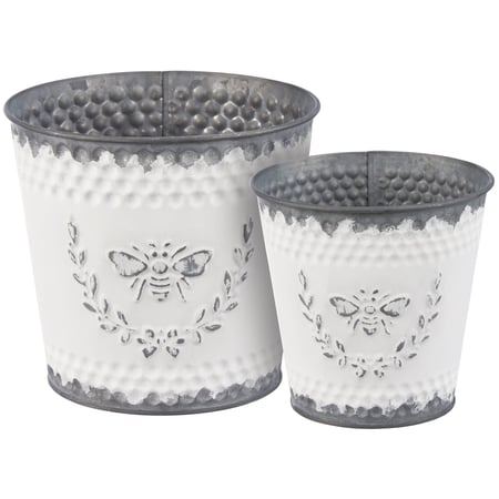Bee Bucket Set - Metal