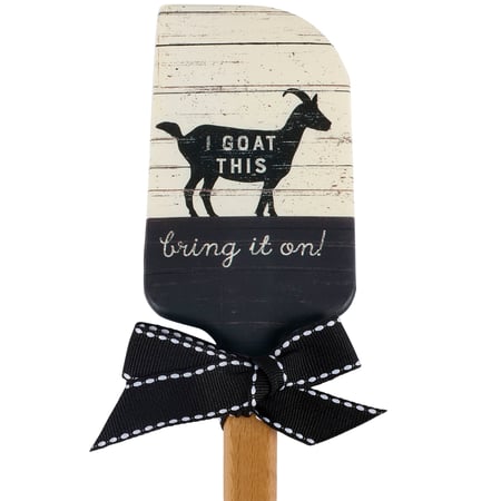 I Goat This Spatula - Silicone, Wood