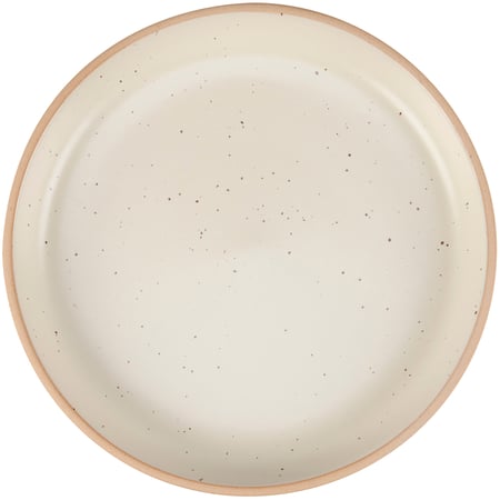 Cream Cottage Dinner Plate - Stoneware