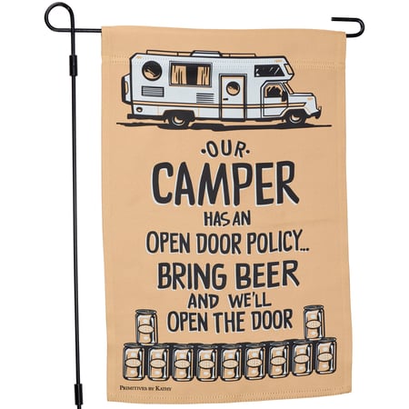 Bring Beer Garden Flag - Polyester