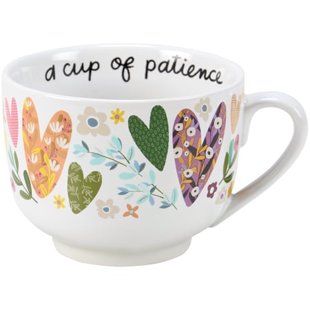 A Cup Of Patience Mug - Stoneware