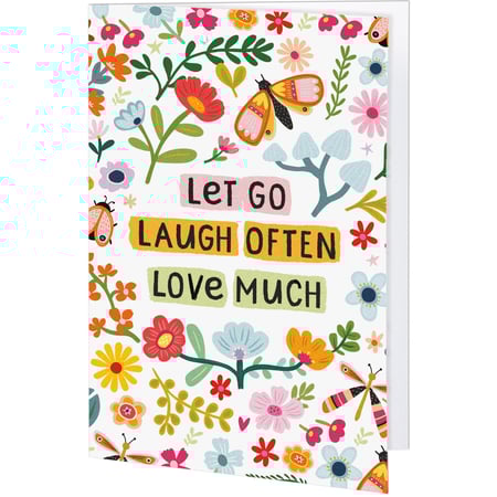 Laugh Often Greeting Card - Paper