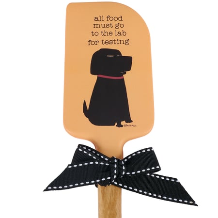 Lab For Testing Spatula - Silicone, Wood
