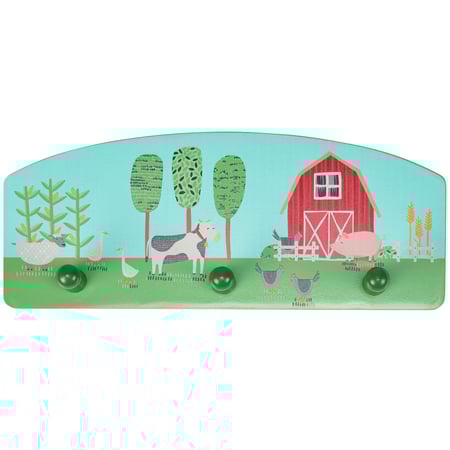 Little Farm Hook Board - Wood