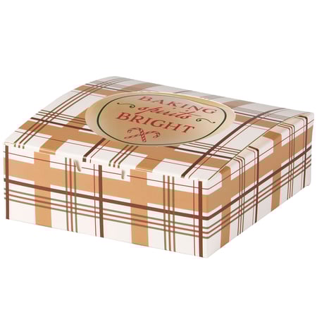 Baking Spirits Treat Box - Paper, Plastic