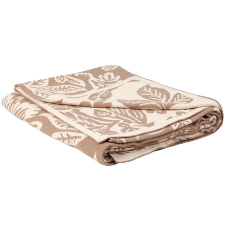 Floral Damask Throw - Cotton