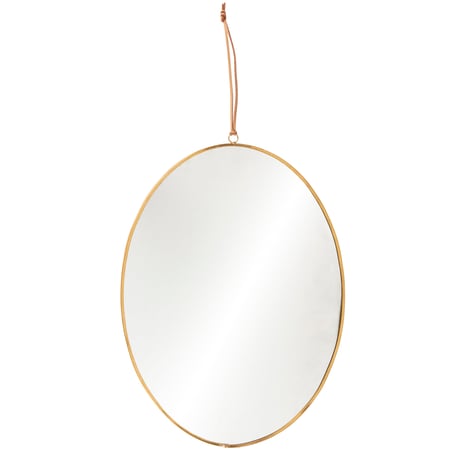 Oval Mirror - Mirror, Metal