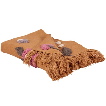 Floral Pops Throw - Cotton