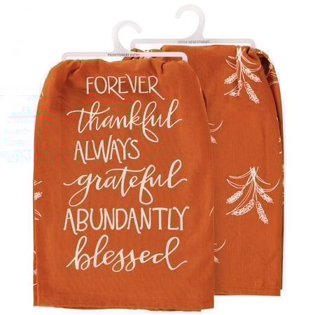 Forever Thankful Kitchen Towel - Cotton