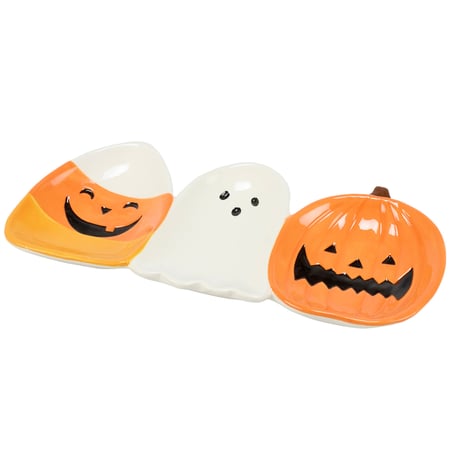Halloween Tidbit Tray - Dolomite