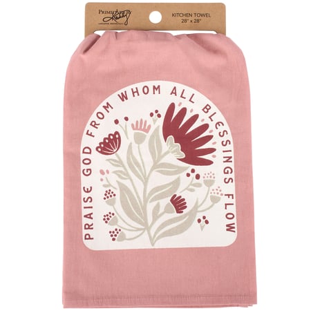 Praise God Kitchen Towel - Cotton