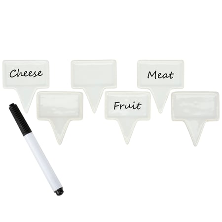 White Ceramic Party Pick Set - Ceramic