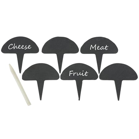 Mushroom Party Pick Set - Slate