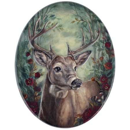 Stag Wall Decor - Metal