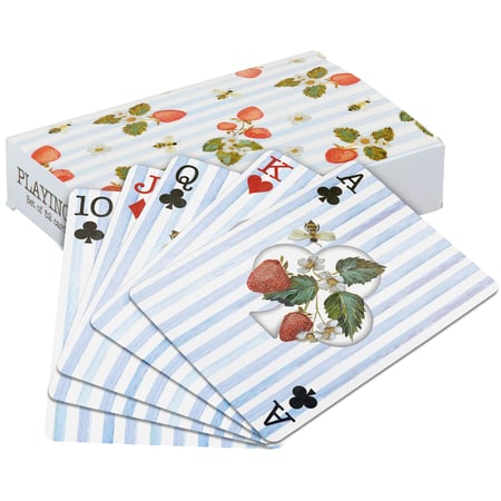 Strawberries Playing Cards - Paper