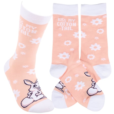 My Cottontail Socks - Cotton, Nylon, Spandex