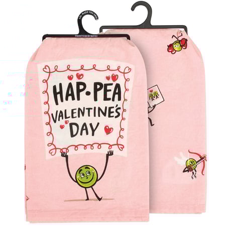 Happea Valentine's Day Kitchen Towel - Cotton