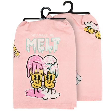 You Make Me Melt Kitchen Towel - Cotton