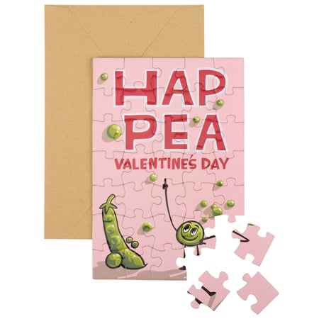 Happea Valentine's Day Puzzle Card - Paper